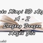 Buku Mimpi 3D Abjad Lengkap Dengan Angka Jitu